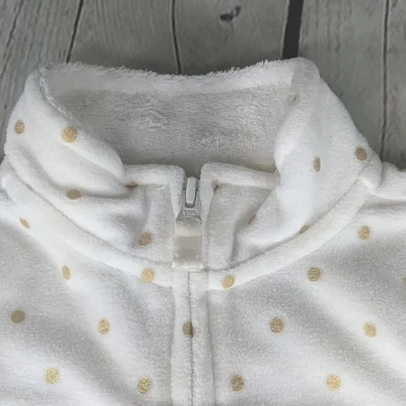 Carter's 6 months baby girl 3 warm pajamas - Picture 15 of 16